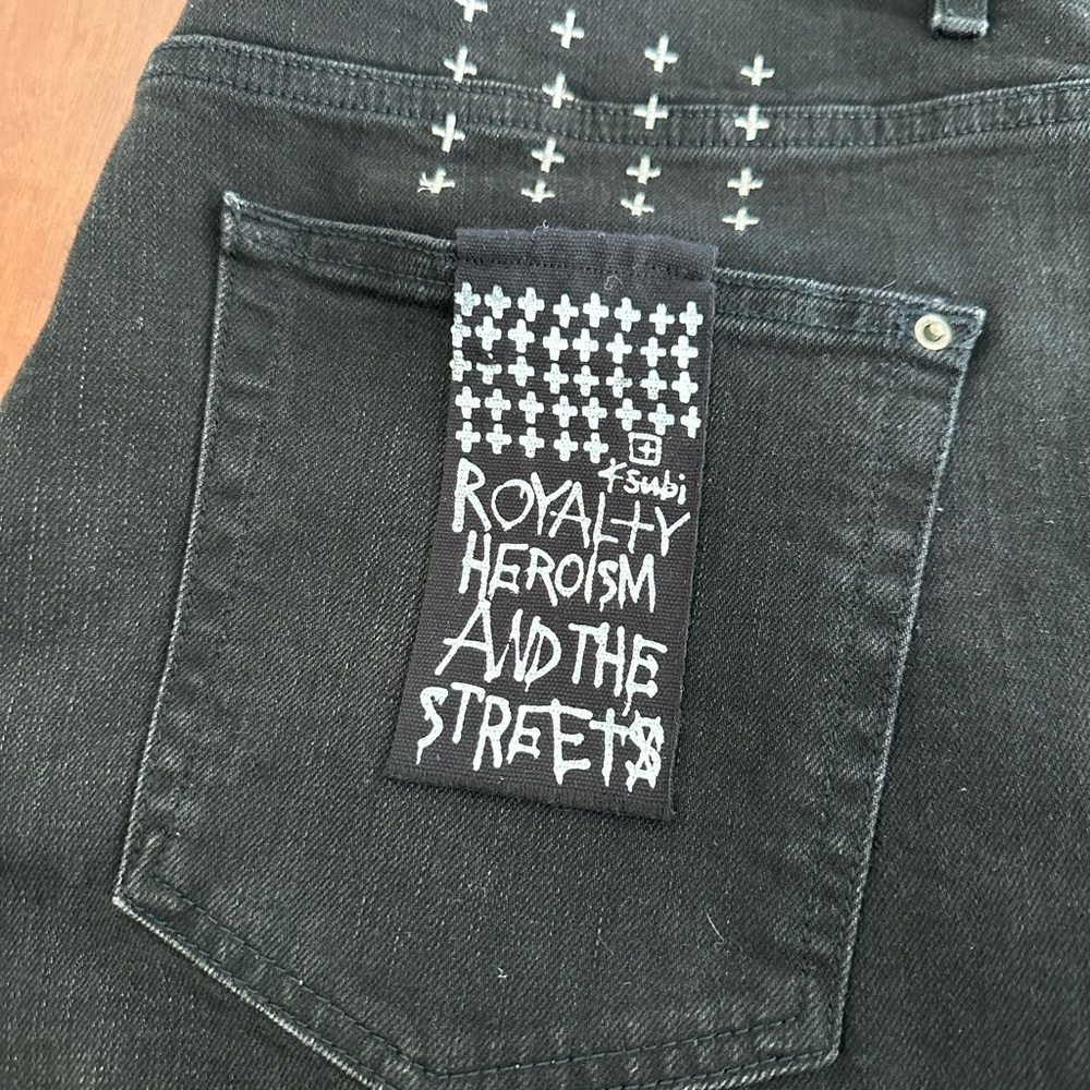 Ksubi Black Denim Jeans